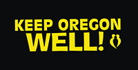 Keep Oregon Well Vector Logo