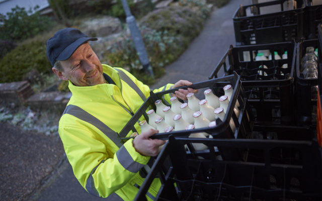 Milkmen have returned to London streets