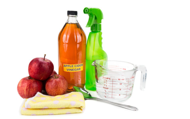 Apple cider vinegar is a great tool for cleaning