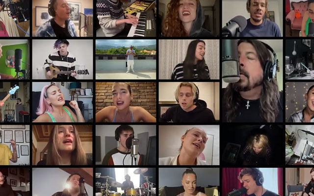 Chris Martin, Dermot Kennedy, Bastille And More, Cover “Times Like These”