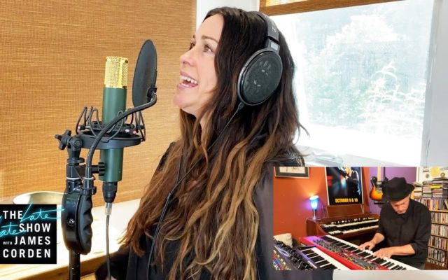 Alanis Morissette on the The Late Late Show