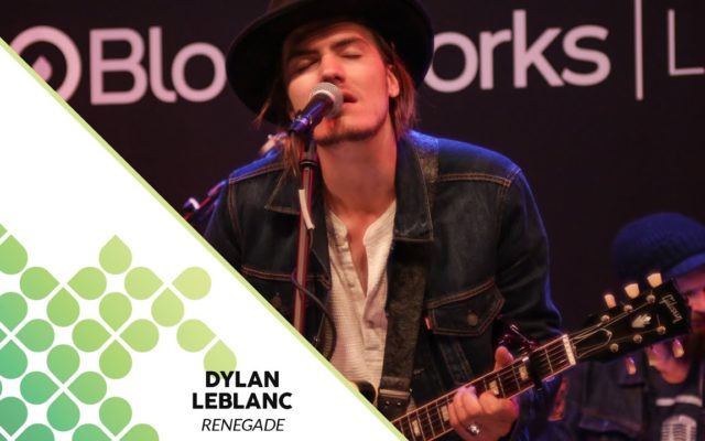 Dylan LeBlanc In The Bloodworks Live Studio
