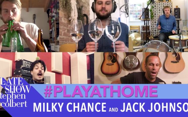 WATCH: Milky Chance and Jack Johnson on The Late Show