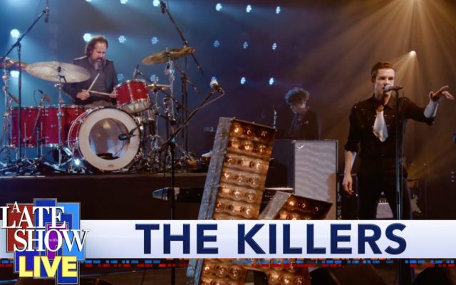 WATCH: The Killers on The Late Show