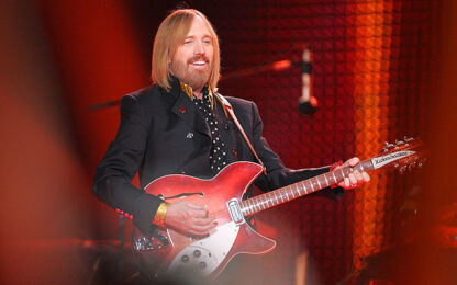Tom Petty on stage, in Arizona.