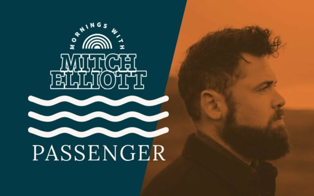 Passenger Joins Mitch Elliott in The KINK Green Room  to Talk About His New Album
