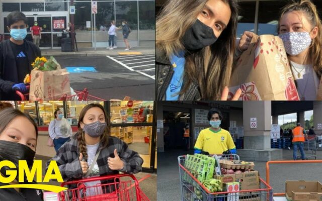 Portland High School Junior Creates All-Volunteer Grocery Delivery Service For Seniors