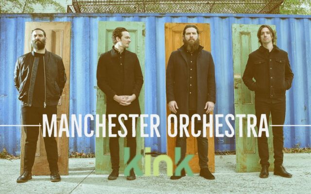 Manchester Orchestra In The KINK Green Room!