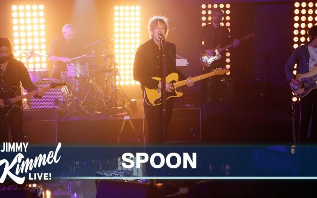 ICYMI – Spoon rocked on Kimmel