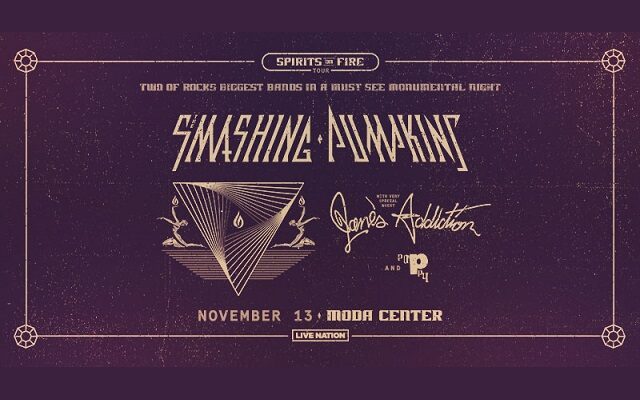 Win Tickets To Smashing Pumpkins with Jane’s Addiction