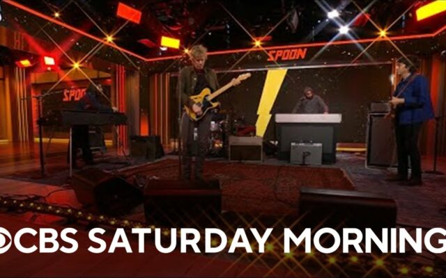 ICYMI – Spoon sounded incredible on CBS Saturday Morning
