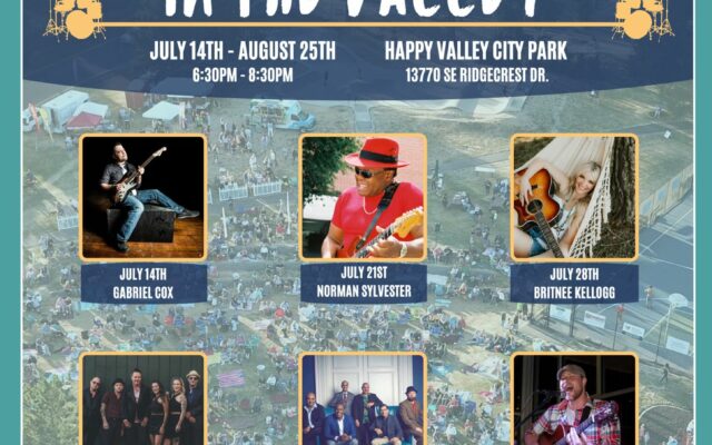 Summer Concerts in Happy Valley!