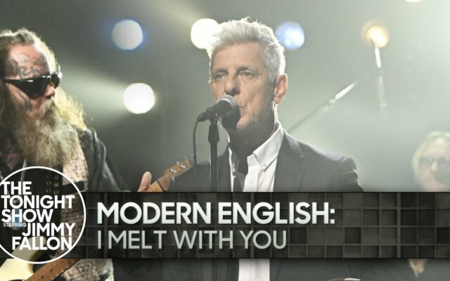 ICYMI Modern English bring “I Melt With You” back to life on Fallon