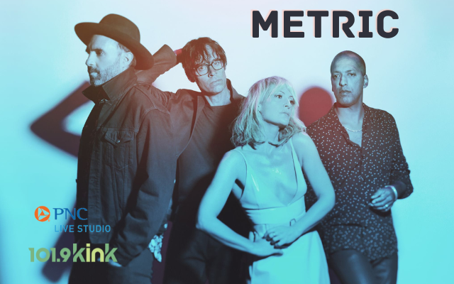 Enter to win seats to see Metric in the PNC Live Studio at KINK on 10/11 at 2pm!