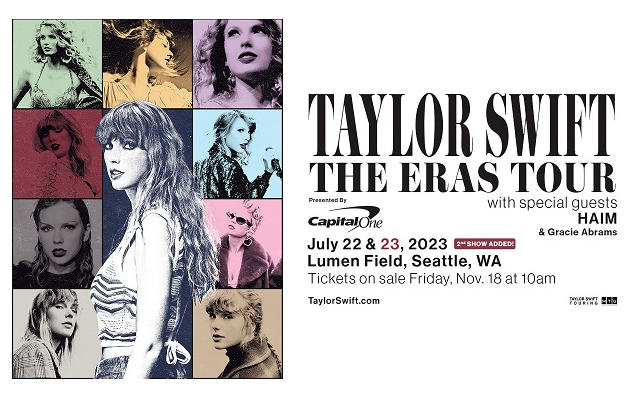 Win tickets to see Taylor Swift on 7/23