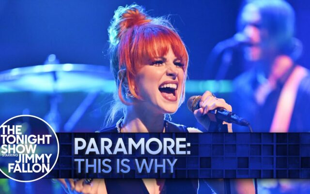 ICYMI – Paramore ripped it up on Fallon