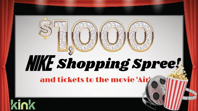 Win tickets to private screening of the new movie “Air” and a $1,000 Nike Gift Card!