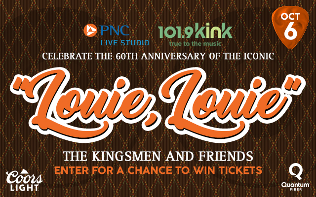 Louie Louie Anniversary Celebration with The Kingsmen and Friends in the PNC Live Studio