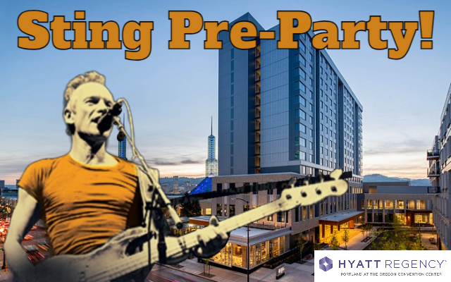 RSVP Sting Pre-Party at the Hyatt