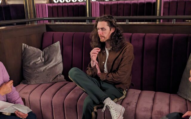 KINK went backstage at Hozier concert to interview the artist