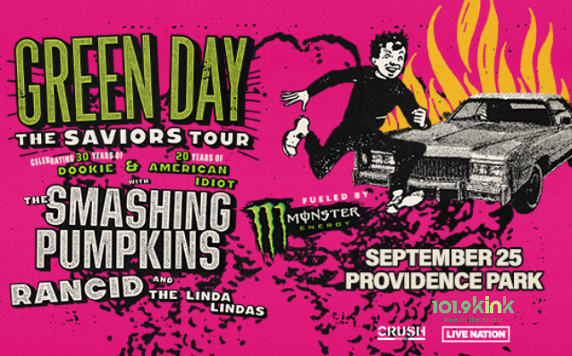 Win tickets to Green Day 9/25